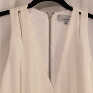 Adelyn Rae White Dress perfect for brides to be!